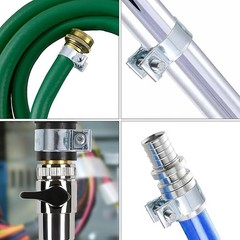 Mini Hose Jubilee Clip Clamp Fuel Line Petrol Pipe Clamps Clips Stainless Steel