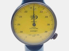 DORSEY INDICATOR DIAL BORE GAGE UNKNOWN RANGE .002mm GRADUATION MODEL 2I02-002