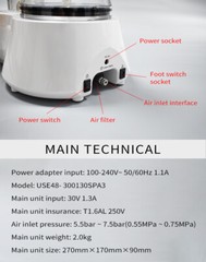Woodpecker AP-A Air Flow Air Polisher Supragingival Dental Subgingival AP-1 & 2