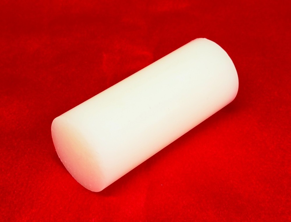 Nylon 6/6 Round Rod 1 3/4″ OD x 4.23″ Long, USA Made – 5.5 Oz.
