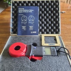 AEMC 3710 Clamp-On Ground Resistance Tester – Powers On, UNTESTED