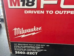 Milwaukee M18 FUEL ONE-KEY 1/4 in Blind Rivet Tool Kit (2660-22CT)