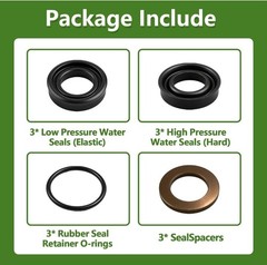 DeWALT 7106733 SIMPSON OEM AAA PRESSURE WASHER SEAL KIT FITS 530003 13mm