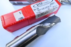 LOT ( 7 PCS ) NEW MISC HANITA YG OSG HTC INTERSTATE LARGE MACHINIST HSS ENDMILLS