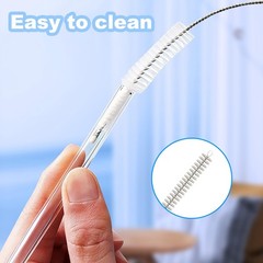 6 Pack Replacement Straw for Stanley Adventure Quencher 40 oz For 40oz, Clear