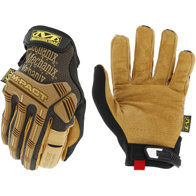MECHANIX WEAR Large Brown Leather – Size Large – 792191