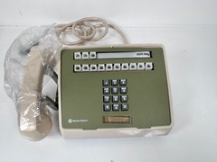 WESTERN ELECTRIC 2832CM-50 COM KEY TELEPHONE W/ NOS GREEN FACEPLATE!