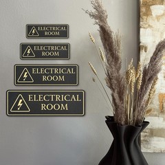 Standard Plus Electrical Room Wall or Door Sign | Workplace Safety Signage