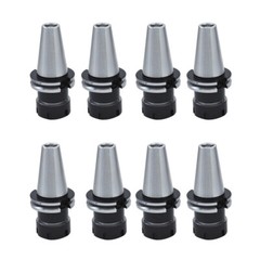 8PCS 2.76″ CAT40-ER32 COLLET CHUCK-8 CHUCKS Balanced G2.5/25000RPM
