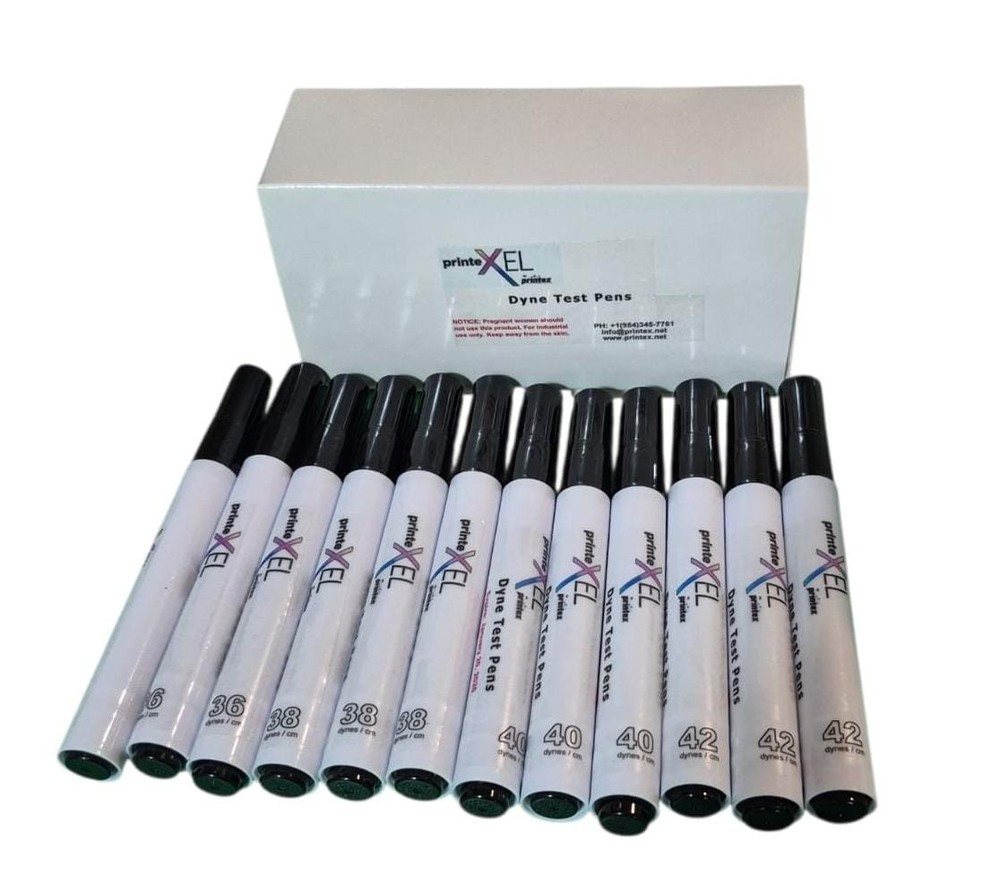 Dyne Test Pens PrinteXEL Professional – Set Accurate Measurement 36-38-40 and 42
