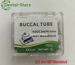 Dental Ortho Buccal Tubes 1st 2nd Molar Roth MBT Monoblock Bondable Mesh Base