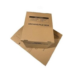 6 – Pack 18x15x14 Medium Standard File Storage Moving Box with Lid…
