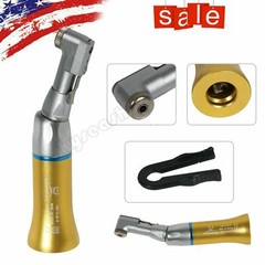 Dental Handpiece Low Speed Handpiece Contra Angle Latch E-Type Attach EX203 Gold