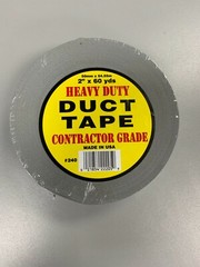 24 Rolls of Silver Duct Tape – 1.89″ x 60 yds – 11 Mil