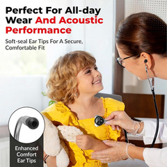 EKO Core 500 Digital Stethoscope Protection Kit: Silicone Cover & Accessories