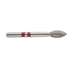 Zirconia Cutting Burs Diamond Egg Football Z368/023F Fine Grit Friction Grip FG