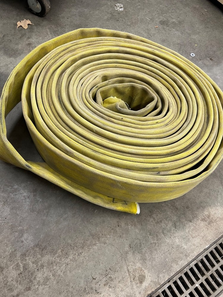 8″ wide cloth Fire hose for boat docks, abrasion protection etc. 10’ length