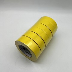 3M 06654 Automotive Refinish Masking Tape Roll 388N 36mm x 55mm Yellow Lot of 6