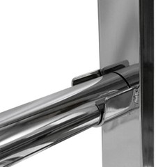 31-1/2”L x 15′”W Chrome Finish 3 Bars Clothing Rack Garment Rack Retail Fixture