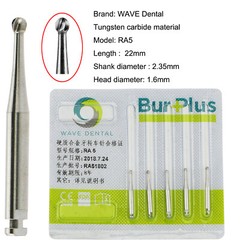 WAVE Dental Bur Plus Tungsten Carbide Latch Low Speed Drill Round RA 1 – 8 41