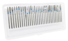 30Pcs/Set Dental The Original Bur Diamond Drill Bit Set Assorted 2.35mm