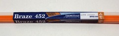 98100 Lucas Milhaupt Silvaloy Braze 452 45 % Silver Flux Coated 8 Sticks Rods