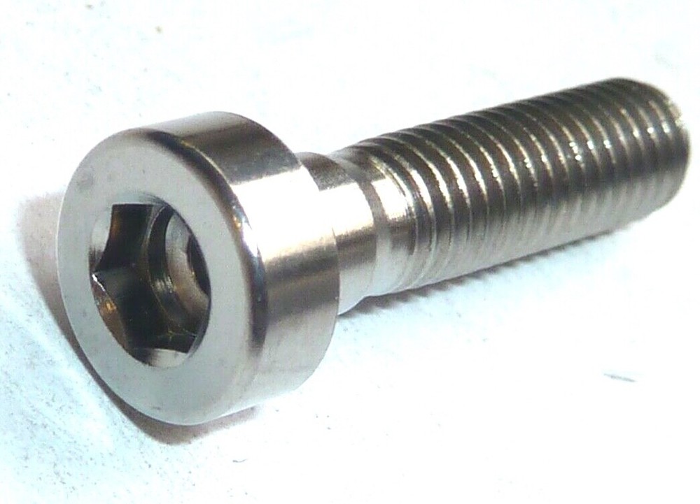 M5X20 5mm M5 X 20 LOW SHALLOW HEAD SOCKET CAP head TITANIUM Ti GR5 RACE SPEC