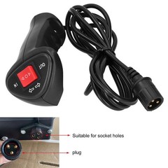 Universal Wired Winch Controller Hand Control Assembly 9.2ft Cable