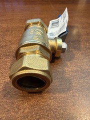 Everbilt Standard Port Ball Valve Lead Free Brass 3/4″ Comp x 3/4″ Comp 021