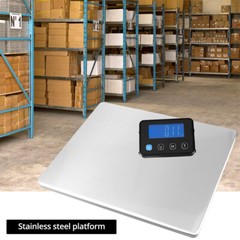 200kg 440lbs LCD Digital Postal Parcel Scales Platform Postage Shipping Weighing
