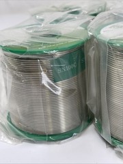 SN100C NC601 Lead Free Solder Wire, .048″, 3% Flux, FCT, Lot Of 4, (1 Lb Spools)