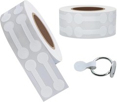 1000PCS Jewelry Price Tags Stickers Blank Self Adhesive Labels for Ring Necklace