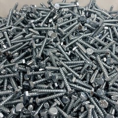 (2000 Pack Deal!!) 1/4 x 1-1/2″ Everbilt Hex Head Lag Screw/Bolt – Zinc Plated