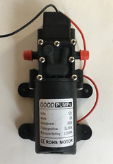 DC 12V Diaphragm Pump 60W 5 L/Min 0.8 MPA Self Priming Good Pumps Rohs Motor