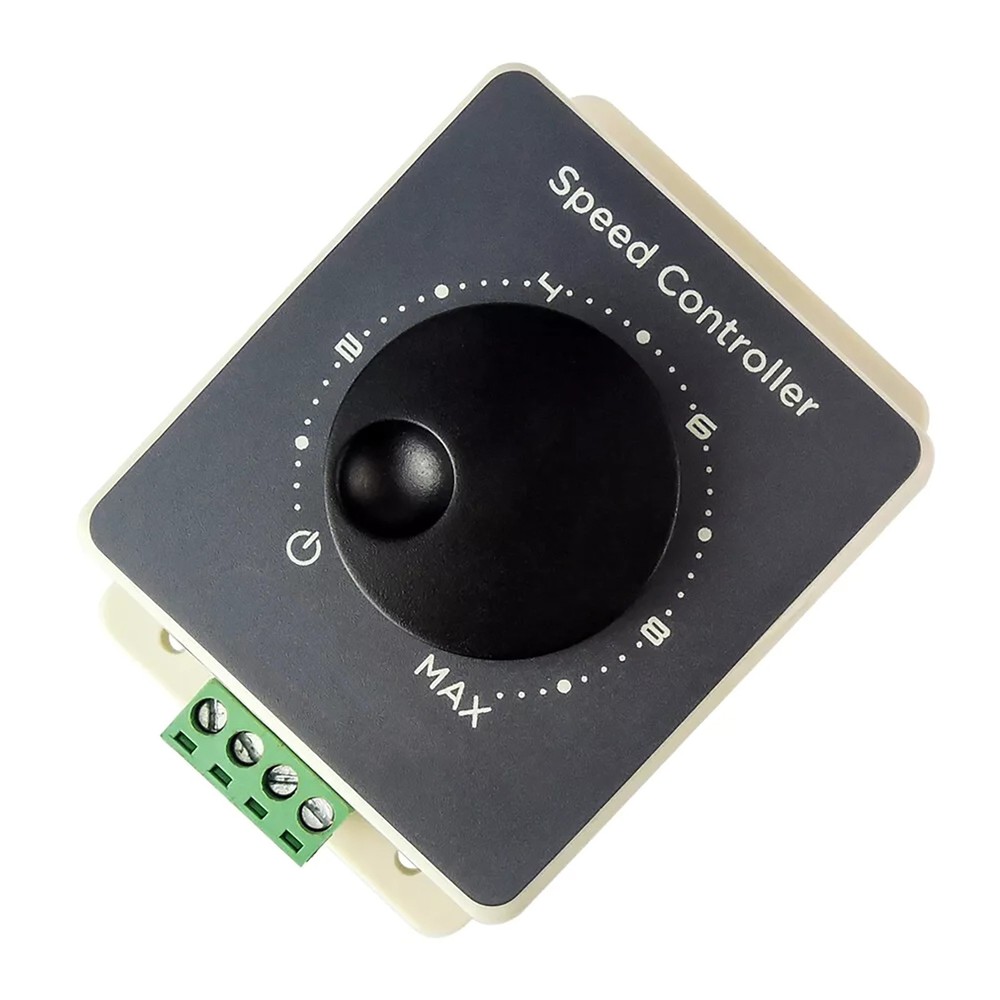 1 PC 25kHz PWM DC Brush Motor Speed Regulator Waterproof Controller Switch