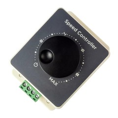1 PC 25kHz PWM DC Brush Motor Speed Regulator Waterproof Controller Switch