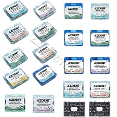 Tubos bucales adheribles ortodoncia dental 1er/2do Molar Roth/MBT 022 Monobloque