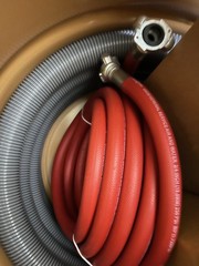 GUARDAIR N551BC WET/DRY DRUM VACUUM, 55 GAL. DRUM, 20 FT. HOSE, 3PXN3, NEW!