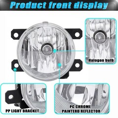 1PCS Halogen Front Bumper Fog Light For Subaru Crosstrek Impreza Driving Lamp