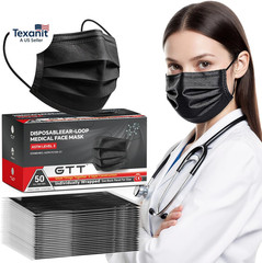 ASTM Level 3 Highly Protective Disposable 3 Ply Face Masks with Individual Packa
