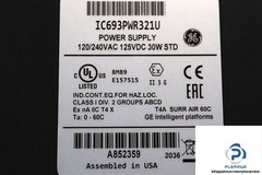 GE FANUC IC693PWR321U POWER SUPPLY_90-30_120 … 240 VAC_30 Watts_90 VA with VAC