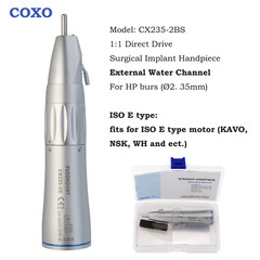 COXO Dental Slow Speed Contra Angle 1:1 1:5 6:1 10:1 Handpiece Air Motor 4Hole