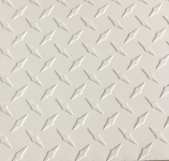 Diamond Plate Sheet .025″ Aluminum Flashing Trim Guard – Various Colors, Sizes