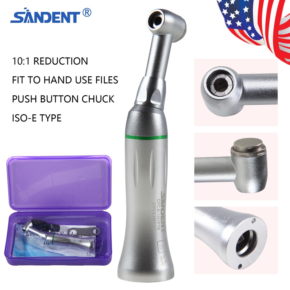 Dental Reduction 10:1 Endo Hand File 90° Reciprocating Contra Angle Handpiece