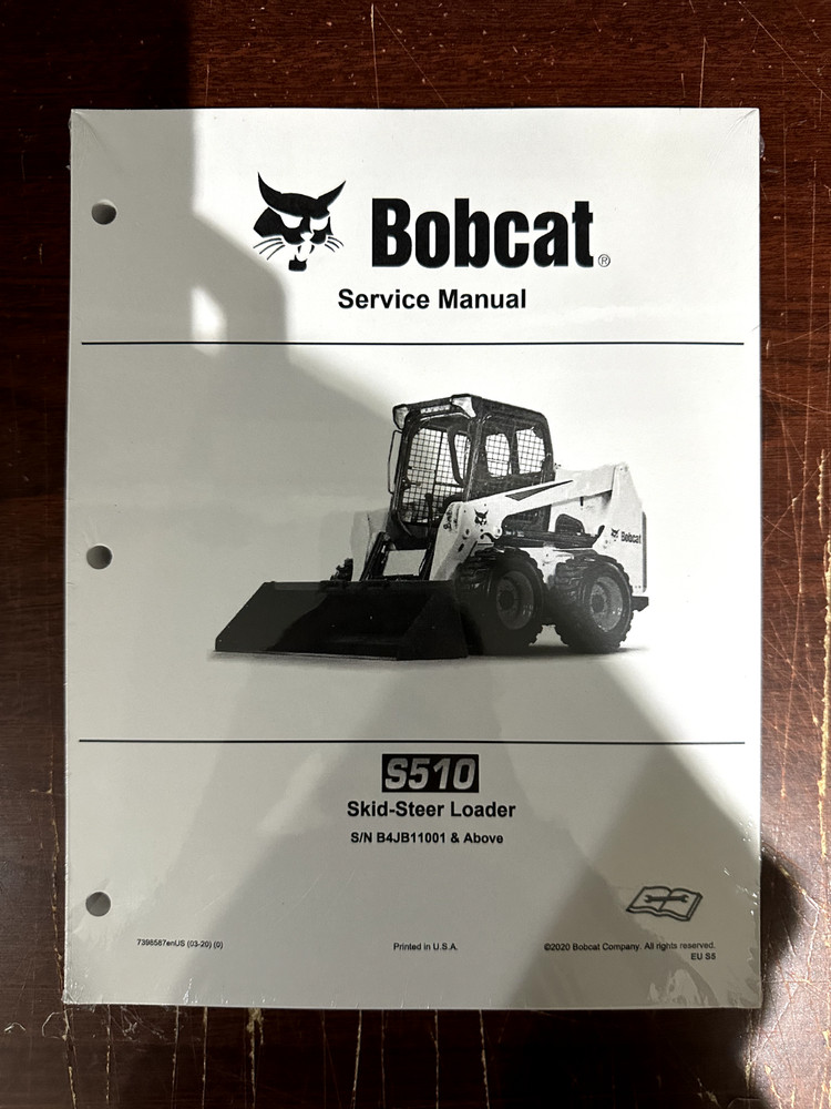 Bobcat S510 Skid-Steer Loader Service Manual- 7398587