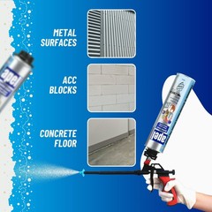 Apel Spray Foam Insulation Kit (36 x 32.80 oz./720 Bd ft) Heat and Acoustic Ins