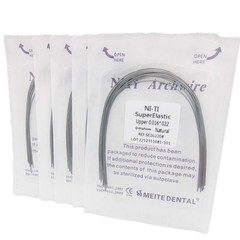 Dental Ortho Niti Super Elastic Ovoid/Natural Rectangular/Round Arch Wire