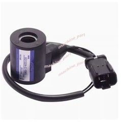 Walking brake solenoid valve coil 24V Fit For Komatsu PC60-7 120 200-6 Excavator
