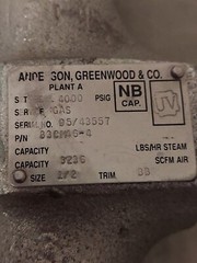 Anderson Greenwood 83SM48-4 Carbon Steel Relief Valve 4000psi 1/2in Npt 172scfm