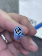 1400 FT COMMSCOPE SYSTIMAX GIGASPEED X10D CAT6 C6A CABLE U/UTP 2091B